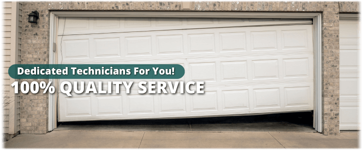 Garage Door Off Track In Greenwood